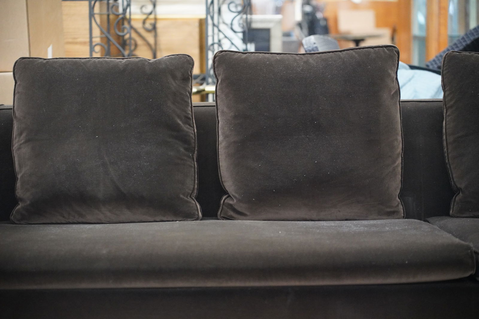 Minotti Macassar Ebony Sofa - 3