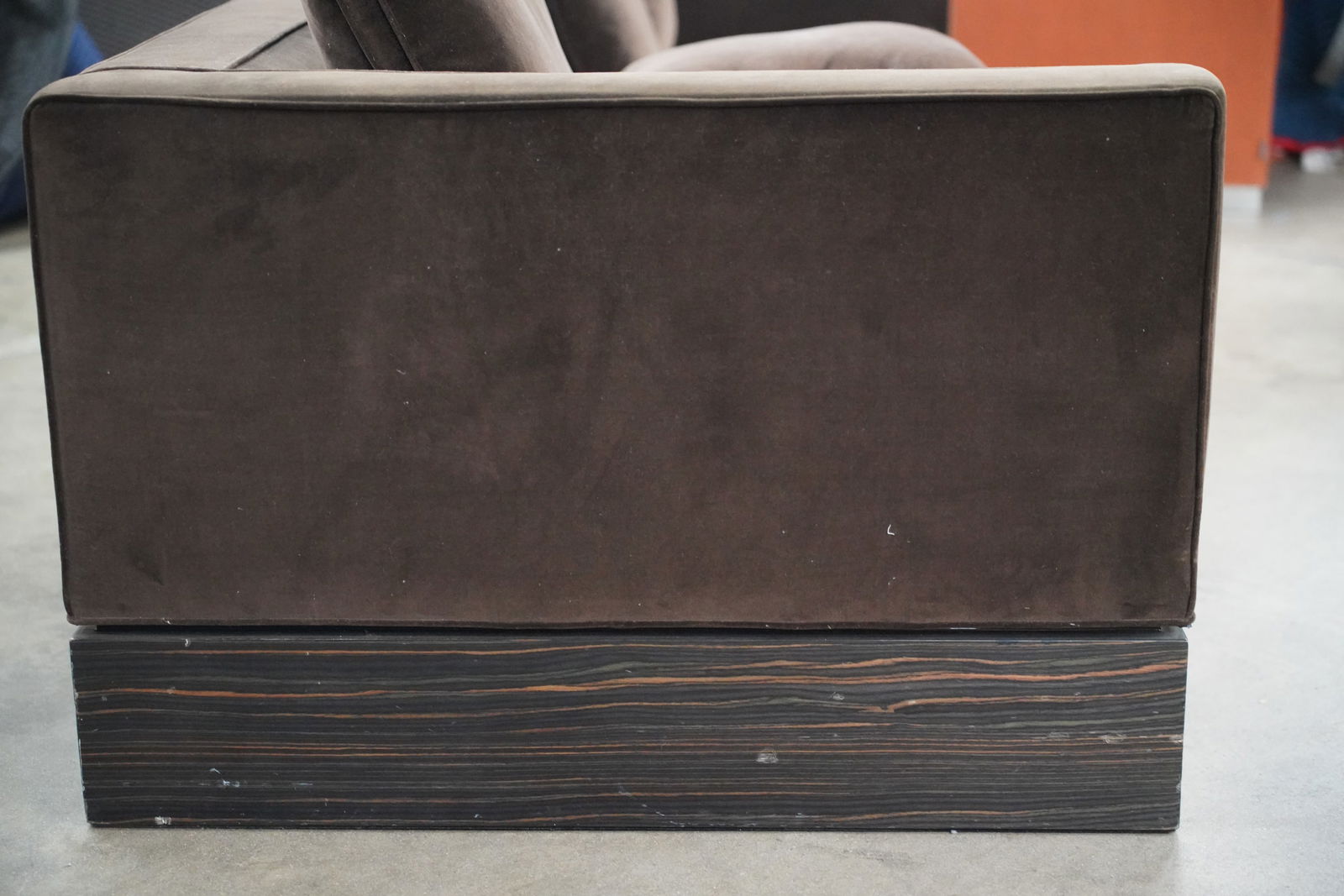 Minotti Macassar Ebony Sofa - 9