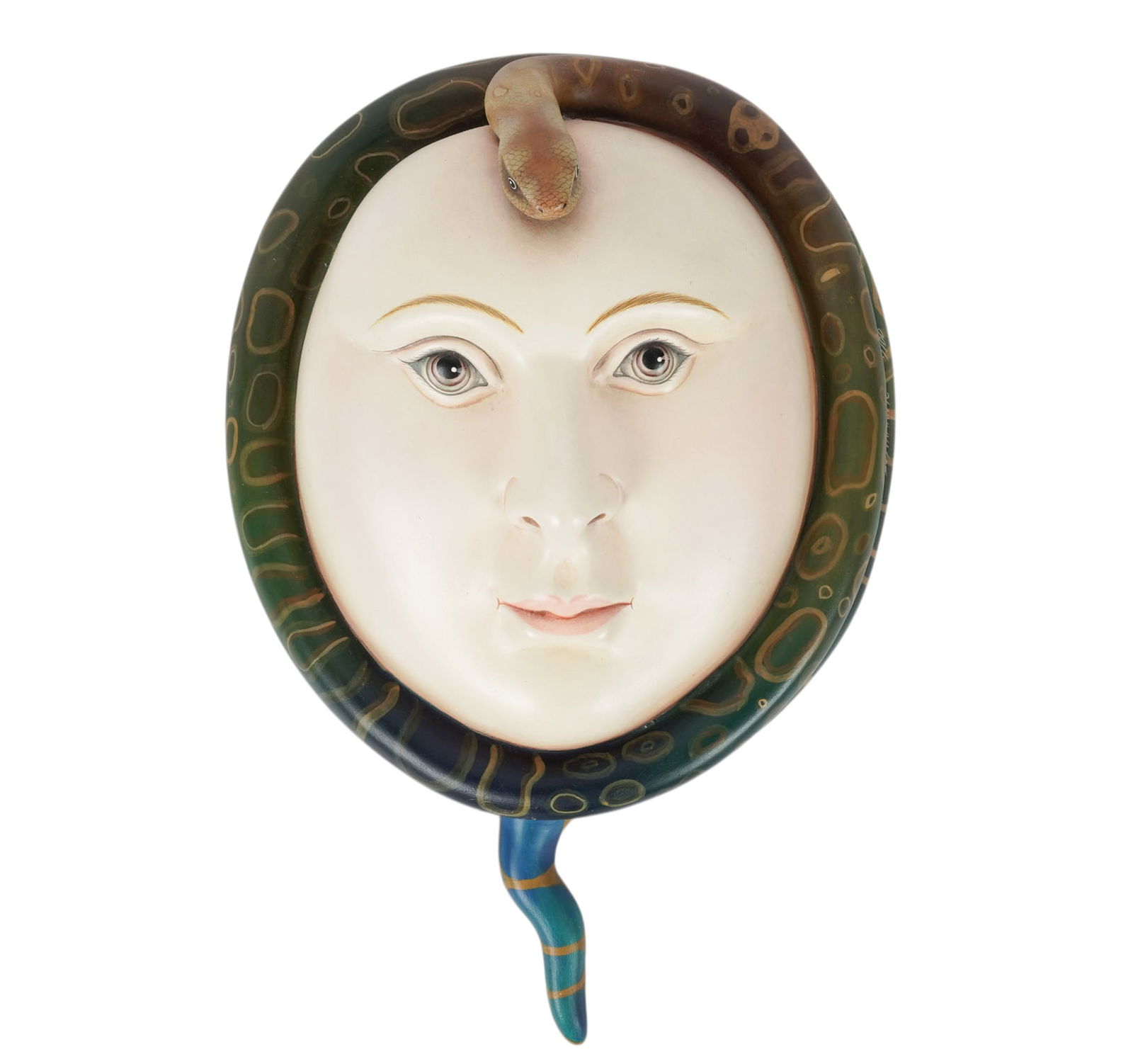 Sergio Bustamante (b. 1949), Serpent Mask (1 of 11)