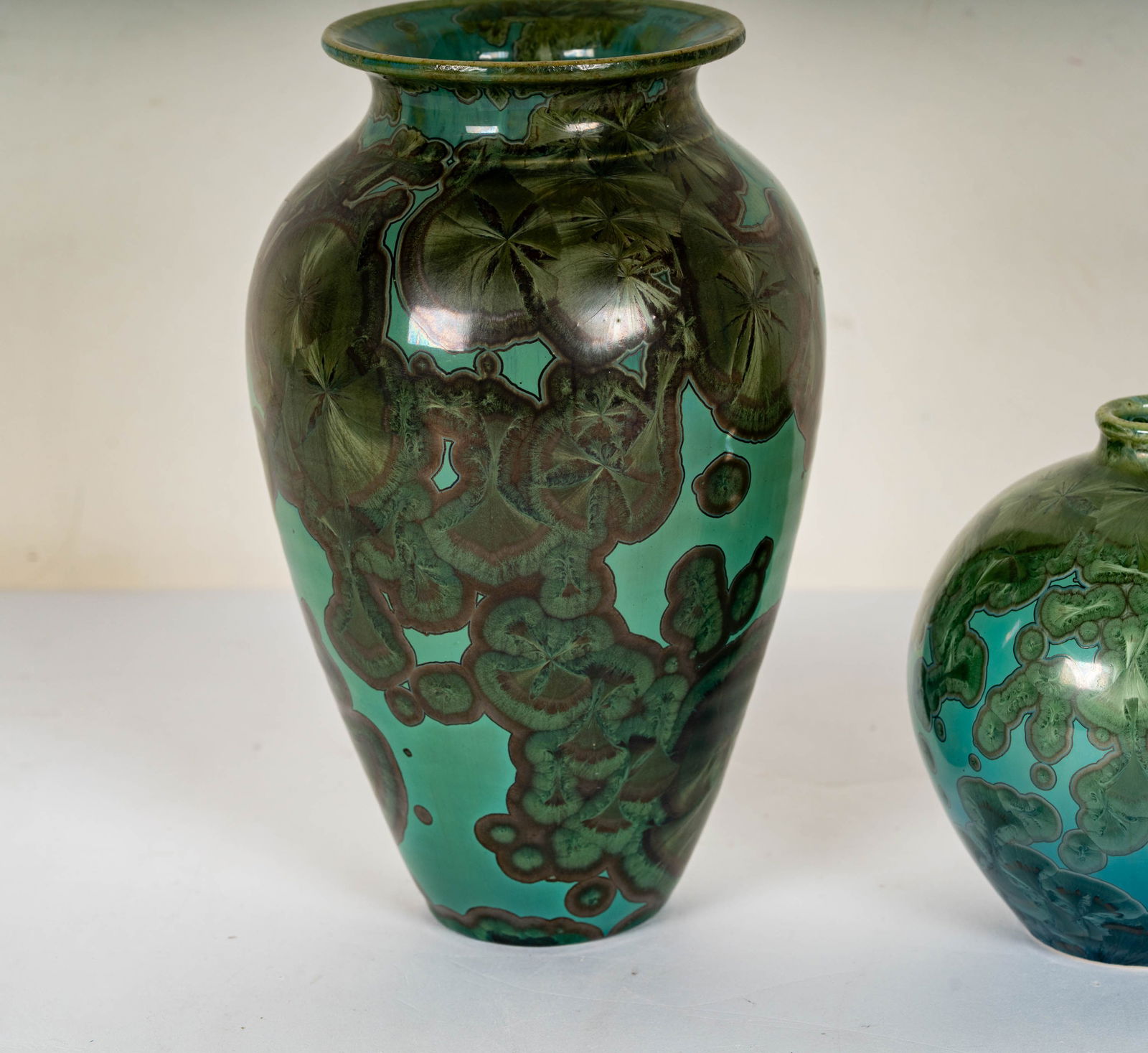 Two Dover Pottery Vases - 4