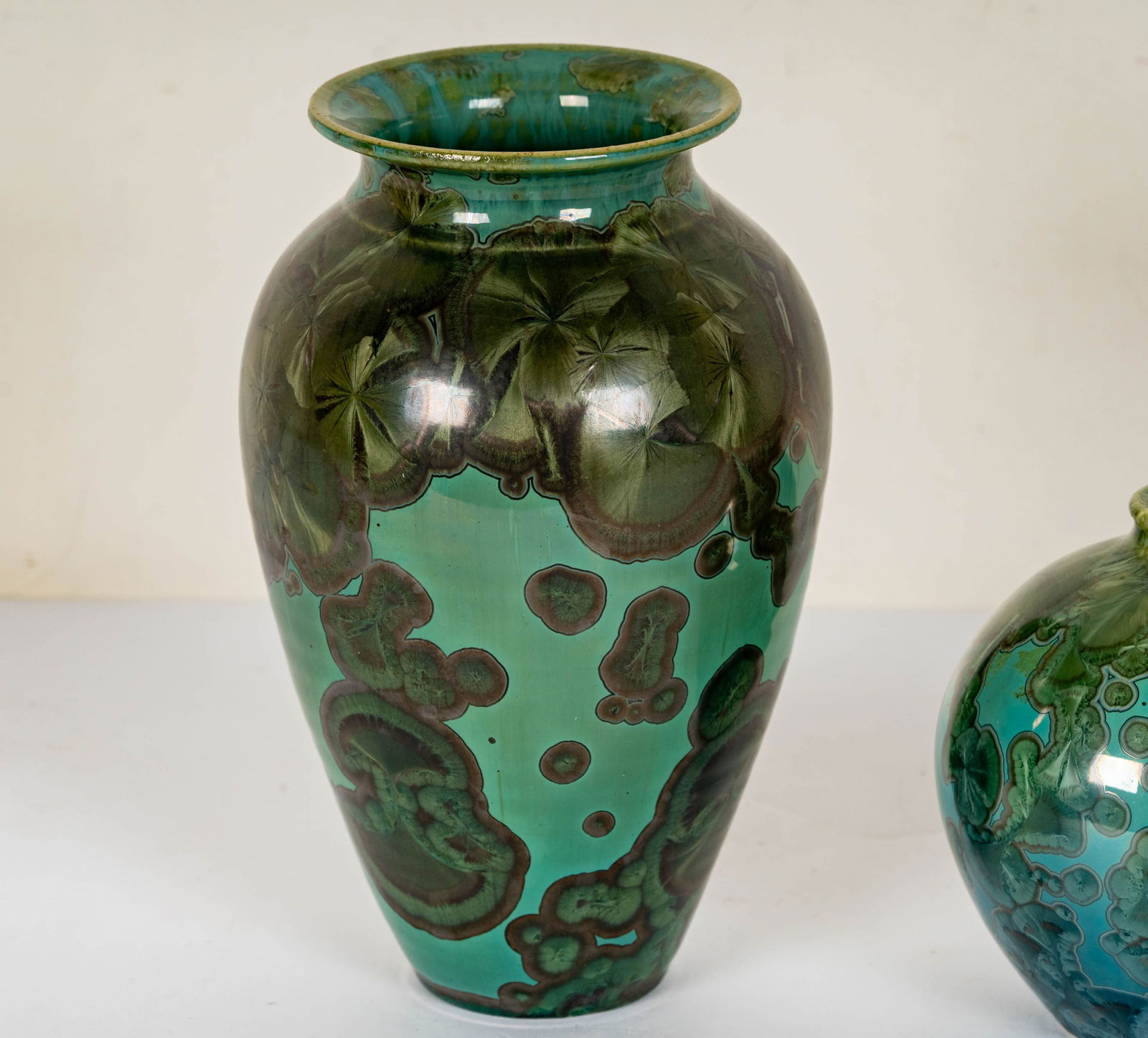 Two Dover Pottery Vases - 8