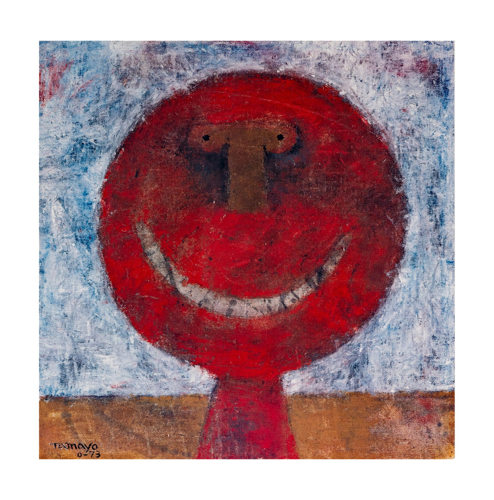 Rufino Tamayo Signed Poster: frame: 24 x 22 1/2 in.