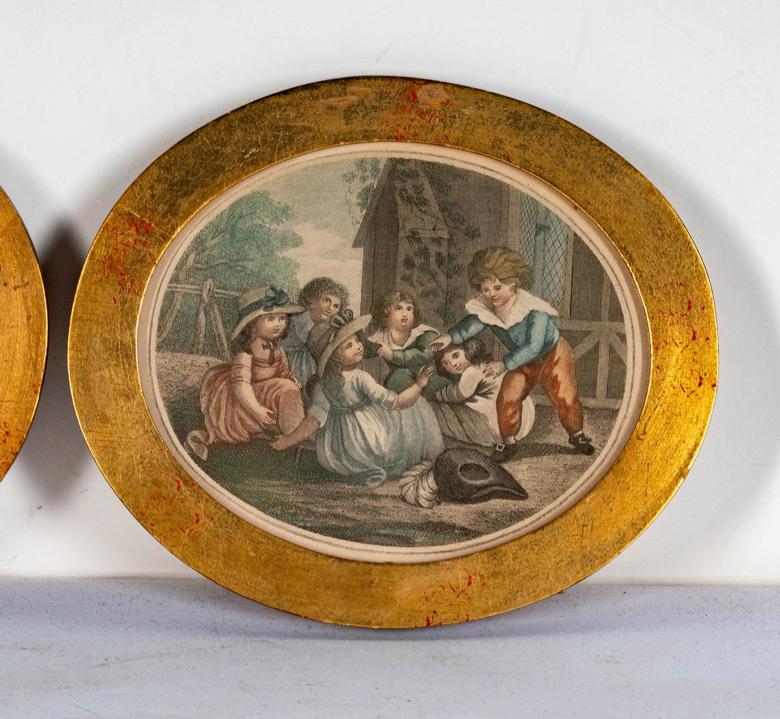 Two Colored Engravings - 7