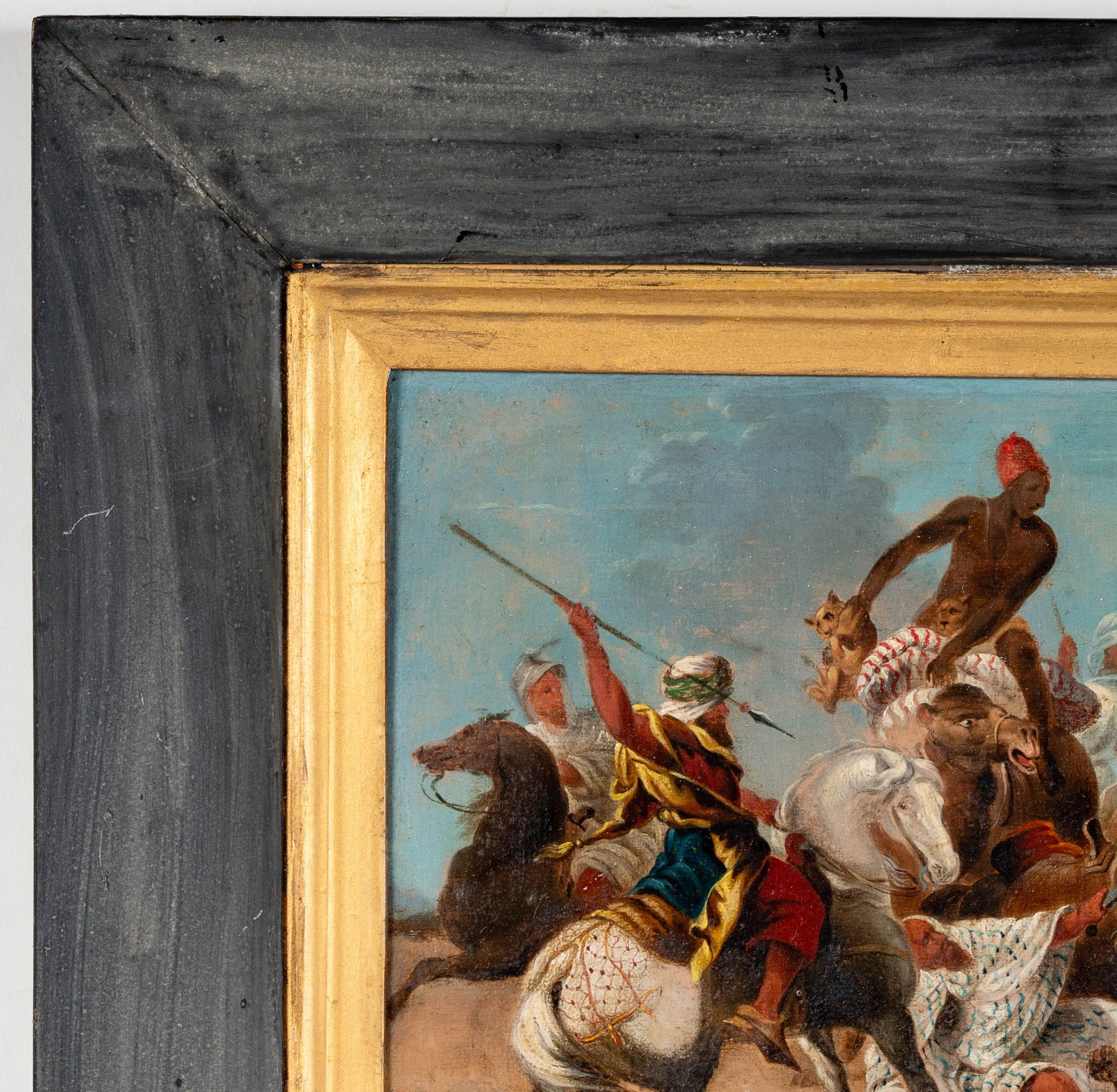 Orientalist School, Lions Attacking - 3