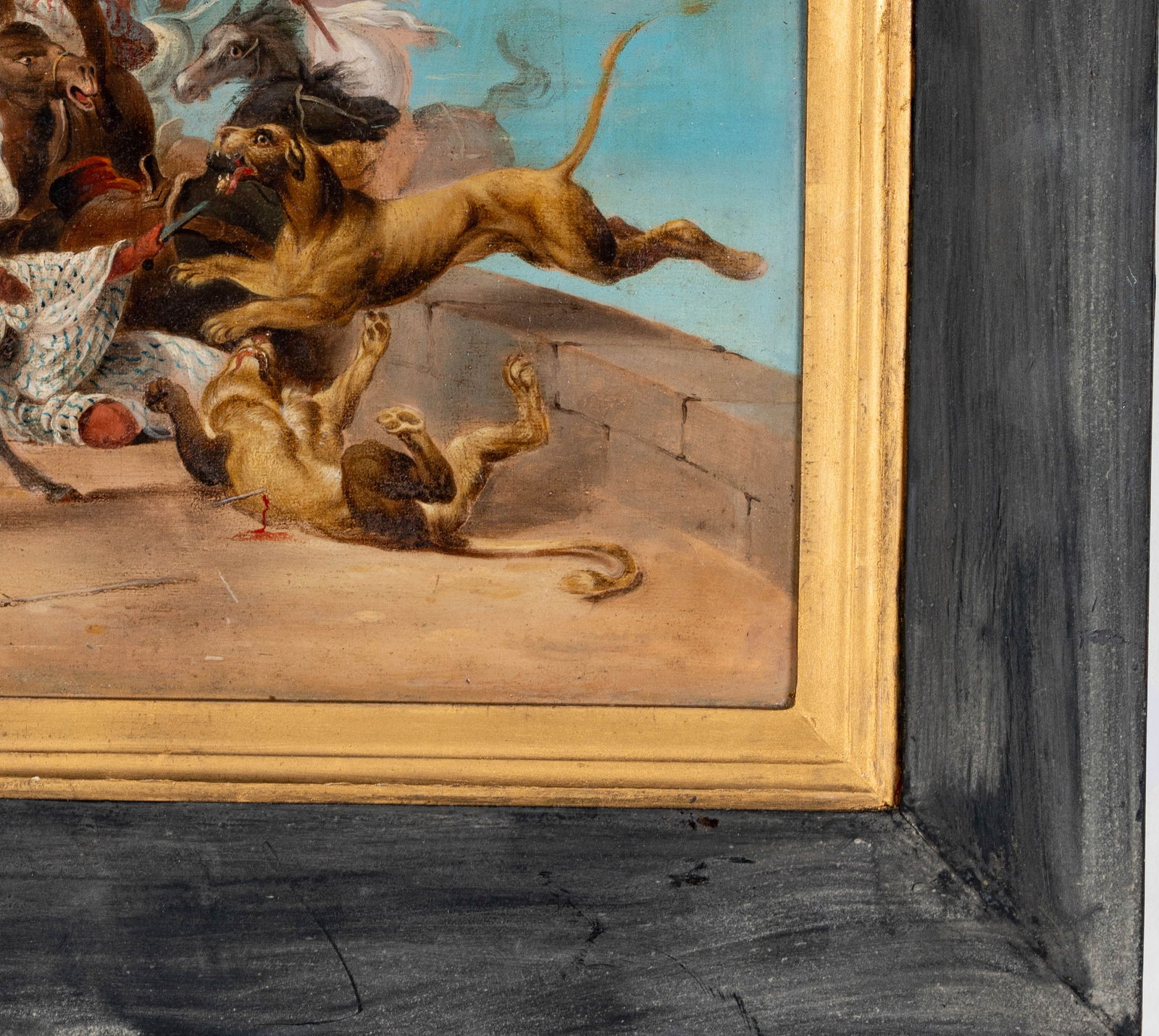 Orientalist School, Lions Attacking - 5