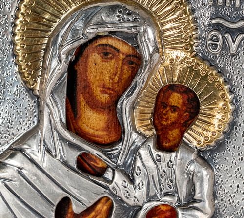 Sterling Silver Icon - 6