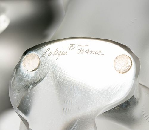 Two Lalique Cat Sculptures - 12