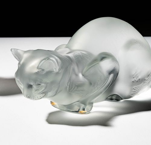 Two Lalique Cat Sculptures - 3