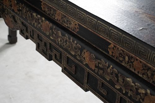 Chinoiserie Deocrated Console Table - 11