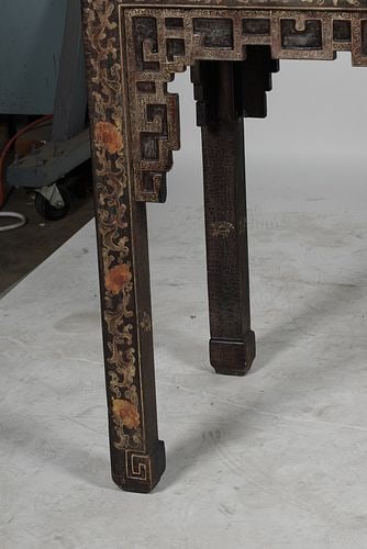 Chinoiserie Deocrated Console Table - 6
