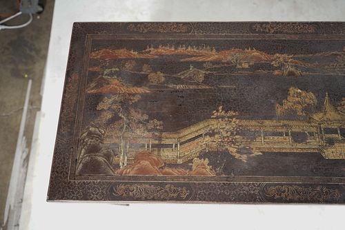 Chinoiserie Deocrated Console Table - 7