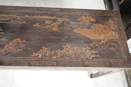 Chinoiserie Deocrated Console Table - 9