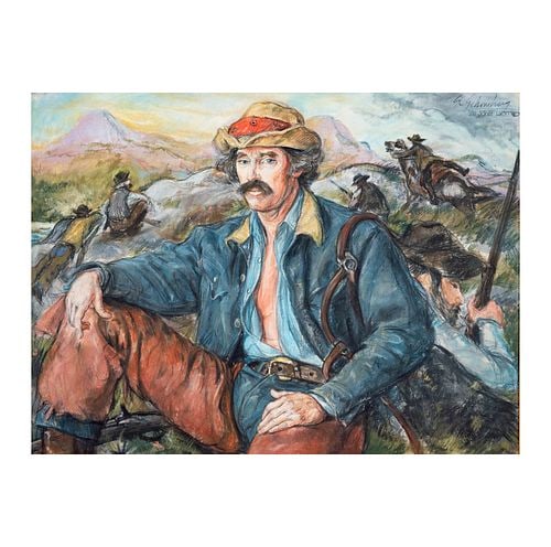 Sheldon Schoneberg (1926 - 2012), Untitled: pastel on paper, 1979, signed and dated in pencil upper right, sight: 29 1/4 x 39 1/4 in., frame: 42 1/2 x 52 1/2 in.