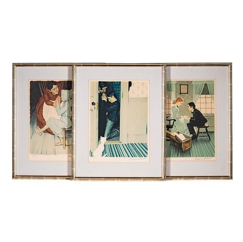 Norman Rockwell, Three Lithographs (1 of 20)