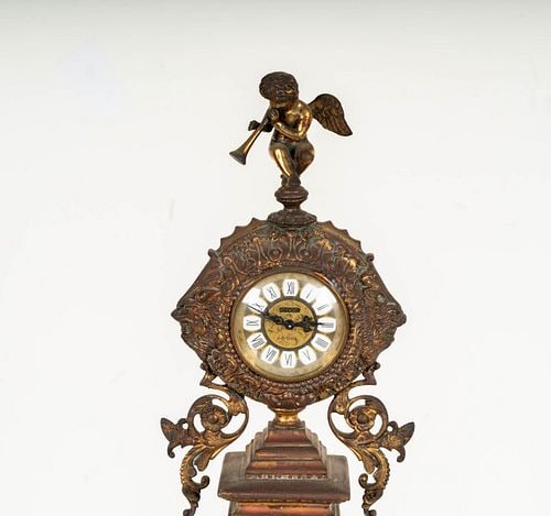 Brass Clock - 2