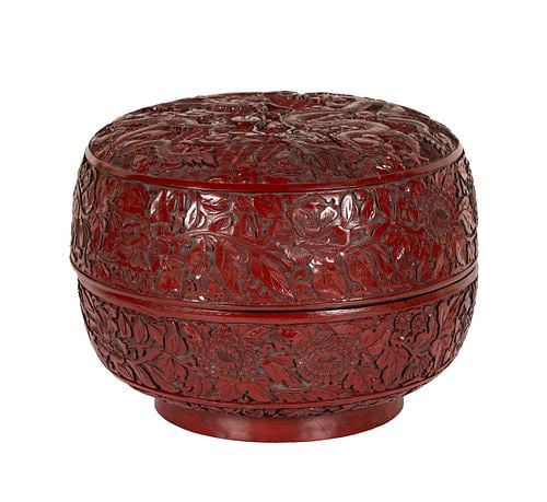 Chinese Cinnabar Box (1 of 7)