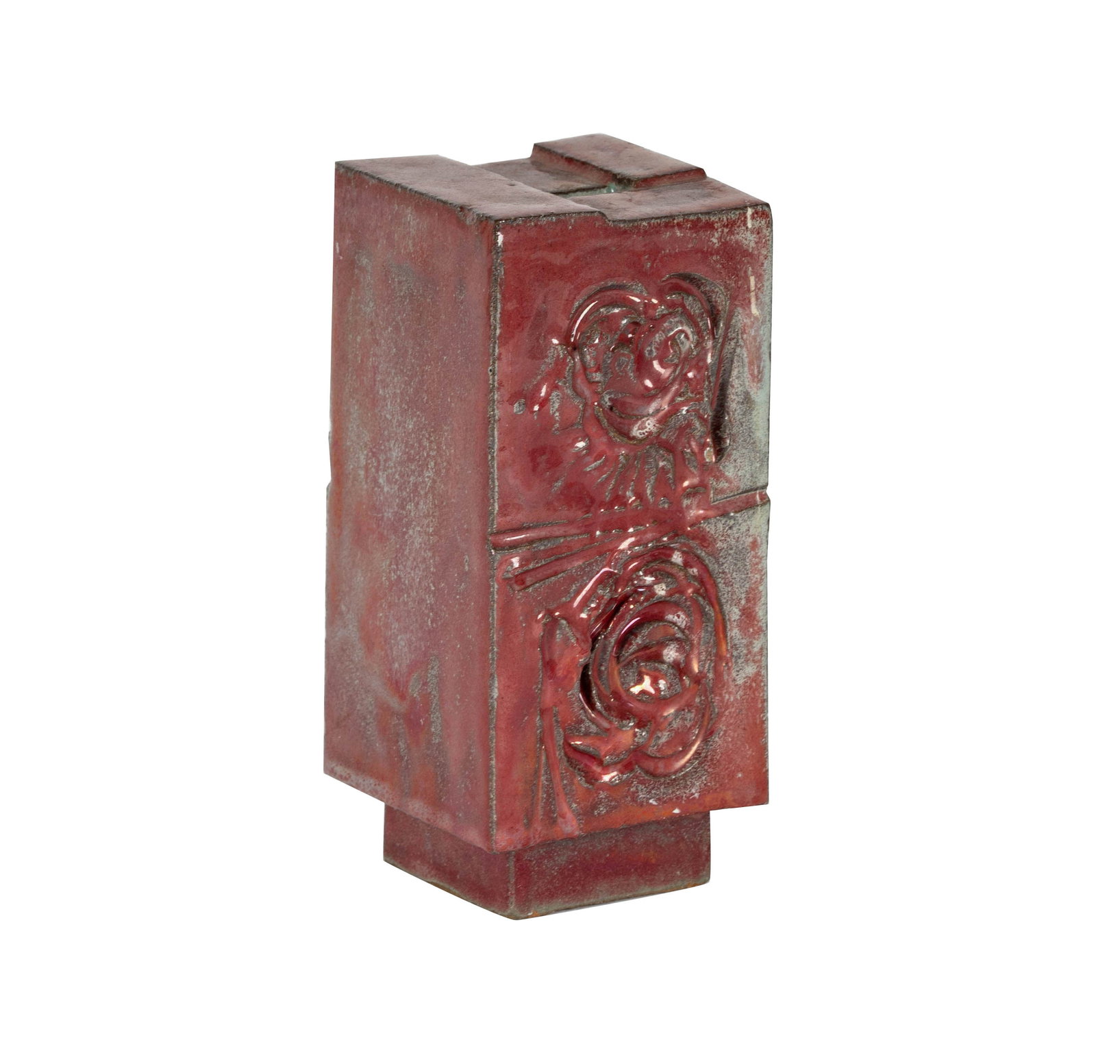 Otto Natzler (1908-2007), Sang and Pale Blue Monolith (1 of 10)