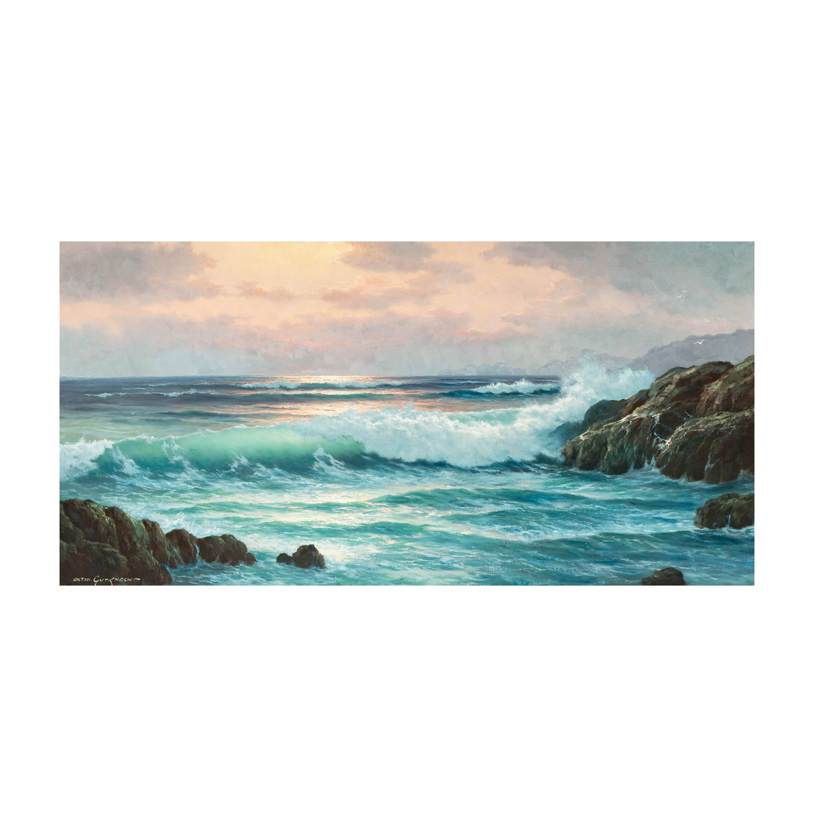 Anton Gutknecht, 1907-1988, Crashing Waves (1 of 10)