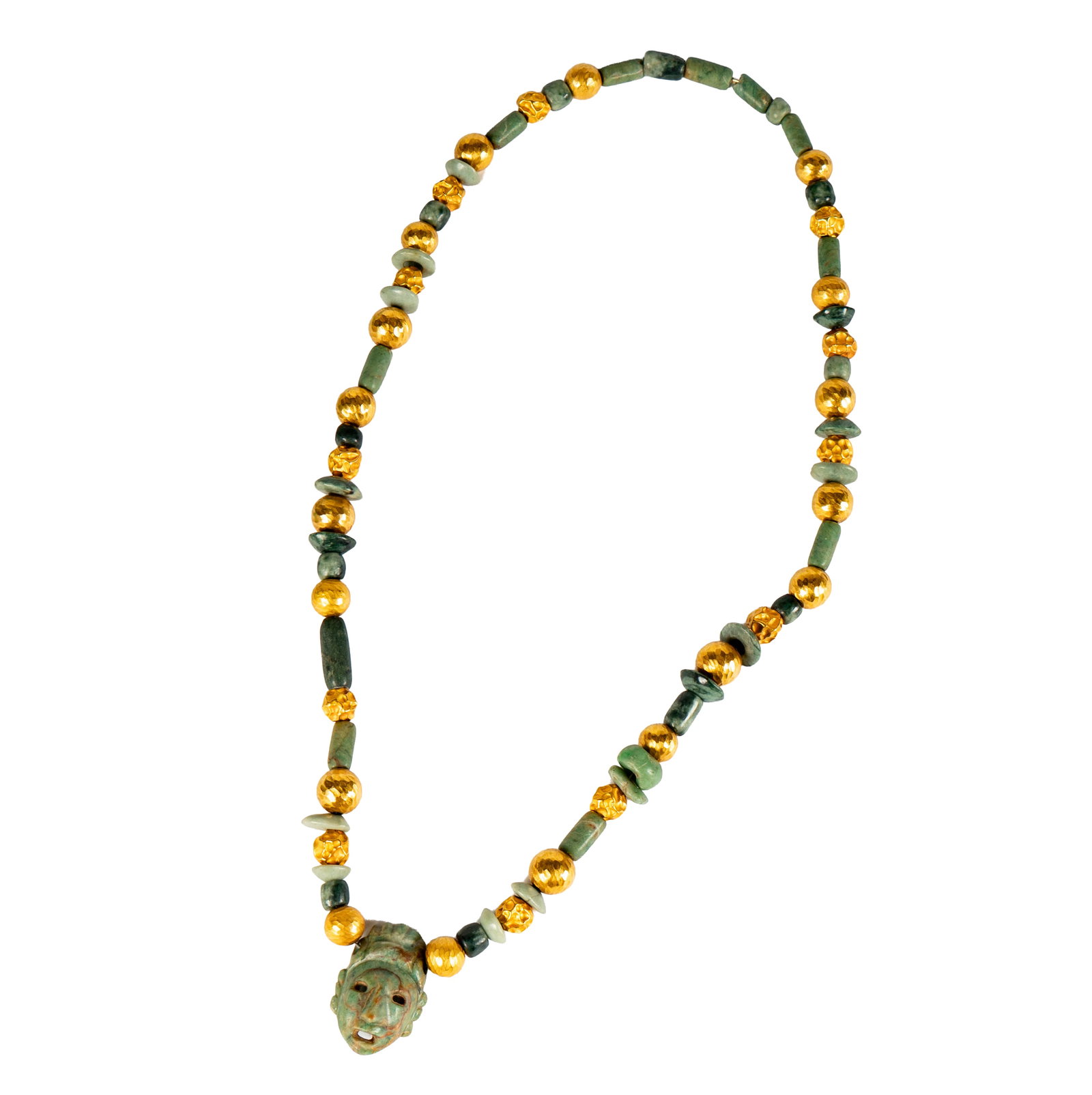 High Karat Mayan Jade Necklace (1 of 7)