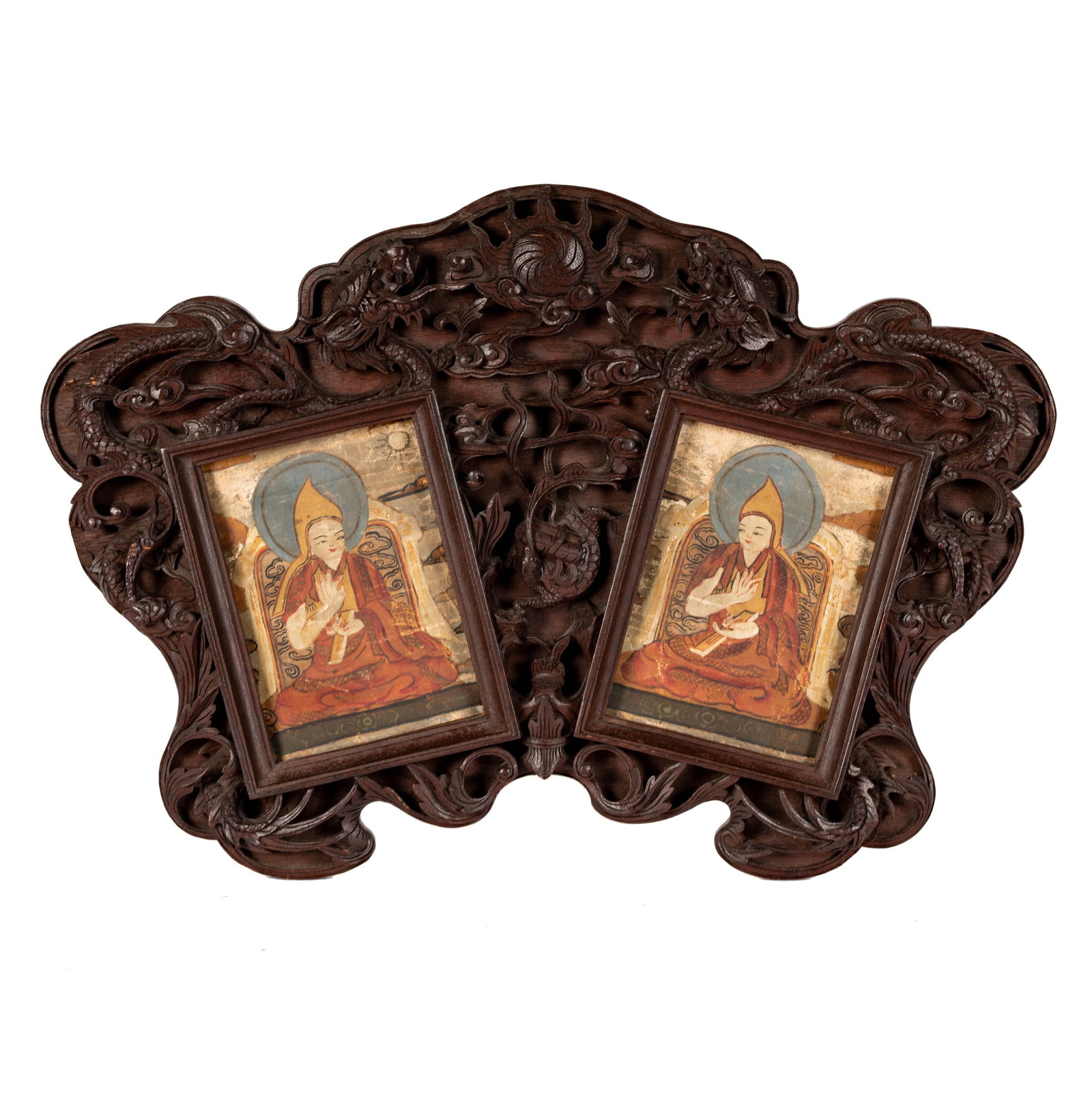 A Chinese Carved Wood Frame (1 of 8)