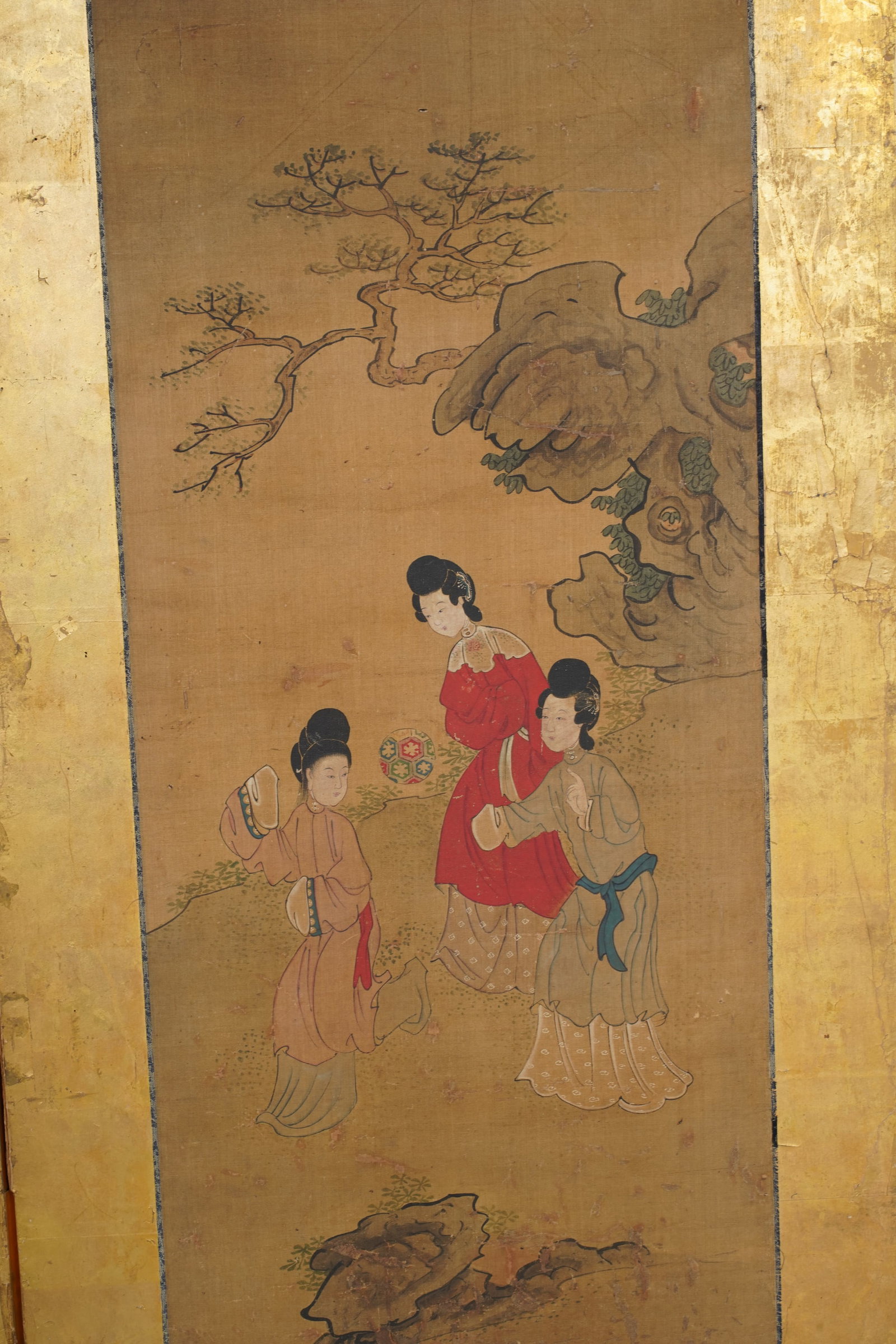 Chinese Four-Panel Screen - 8
