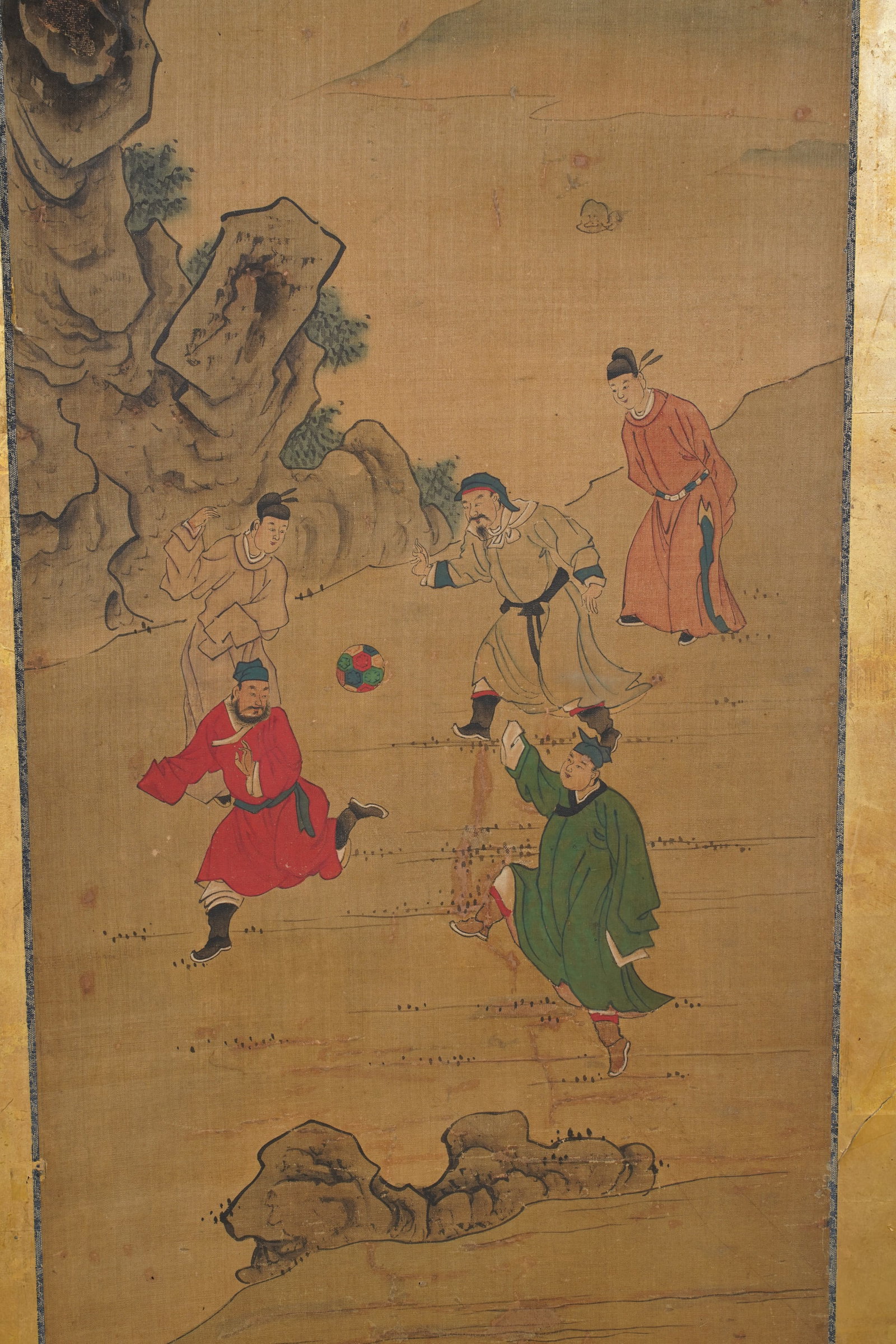 Chinese Four-Panel Screen - 9