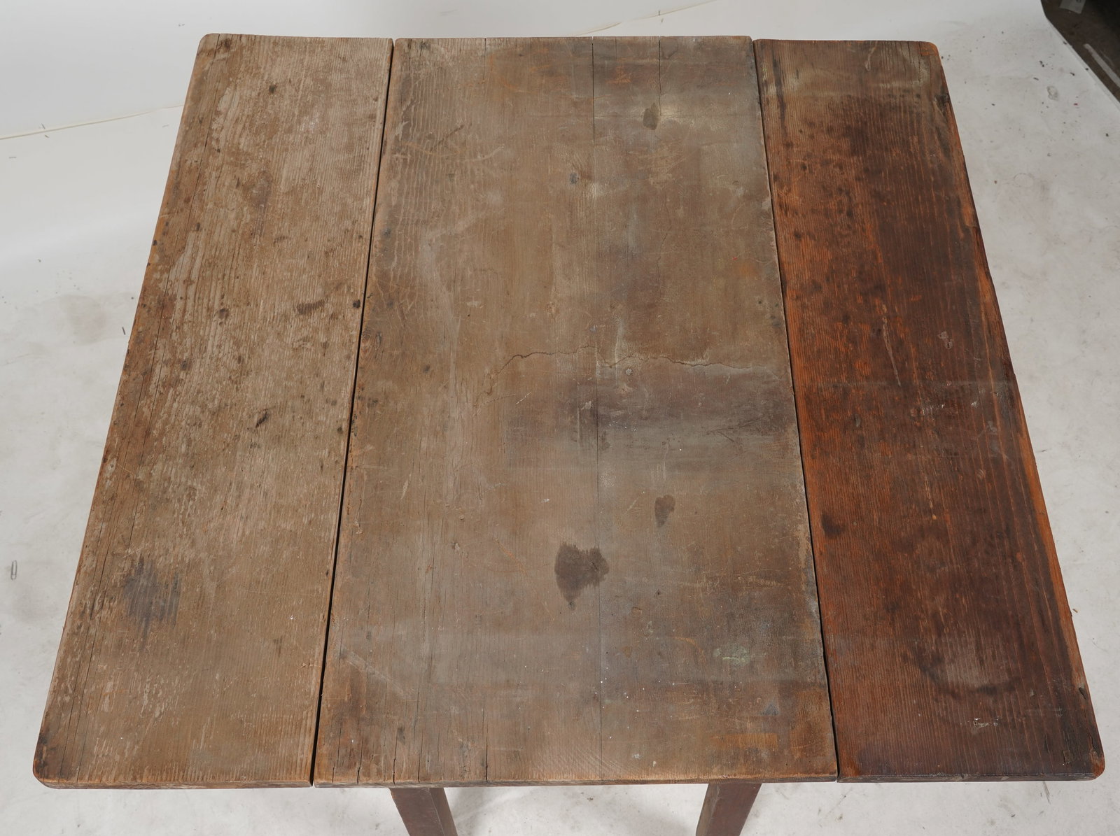 Rustic Drop-Leaf Table - 3