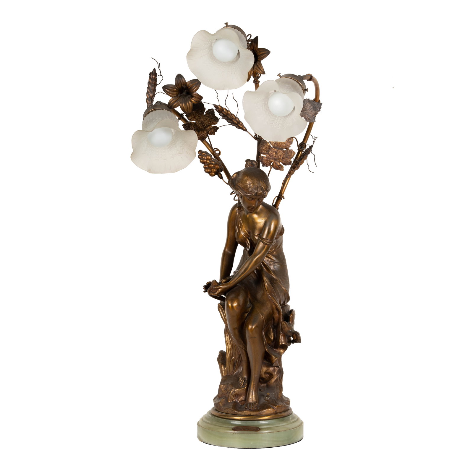 French Figural Electrolier Table Lamp (1 of 16)