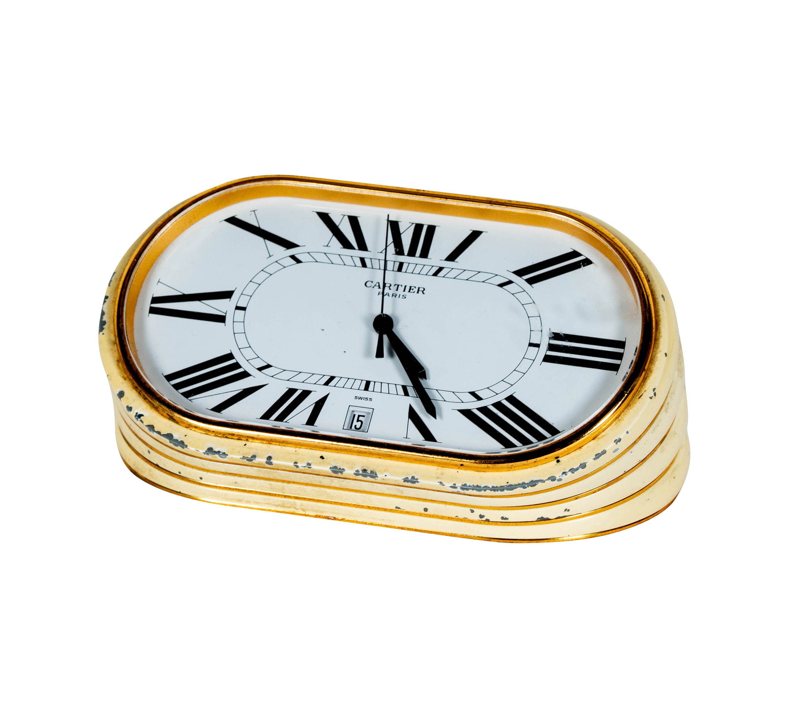 Cartier Art Deco Inspired Desk Clock (1 of 9)