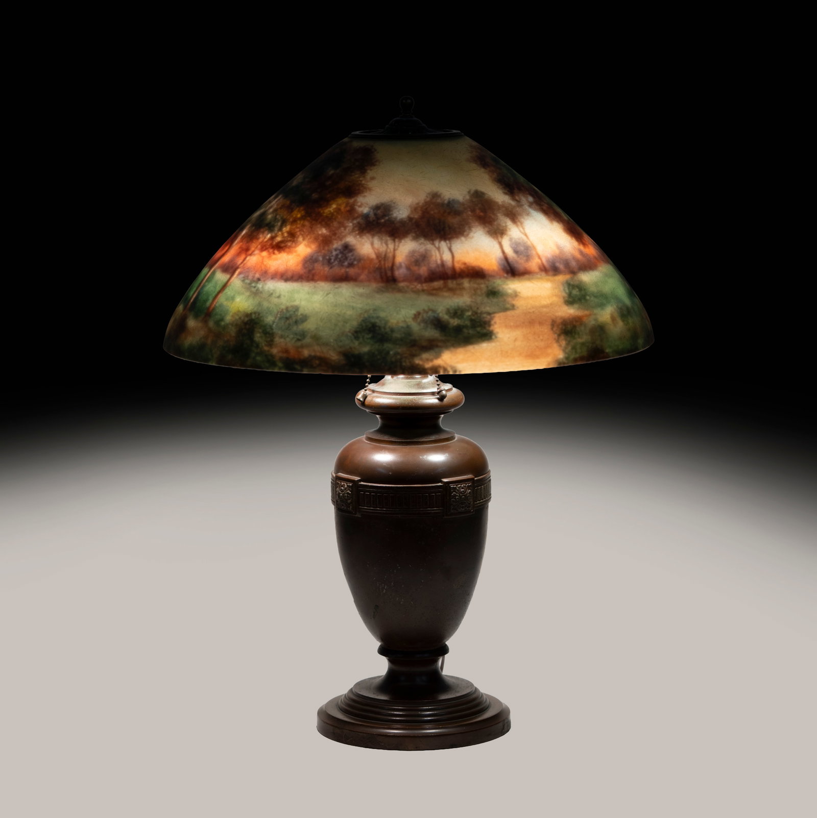 Handel Reverse Painted Shade Table Lamp (1 of 20)