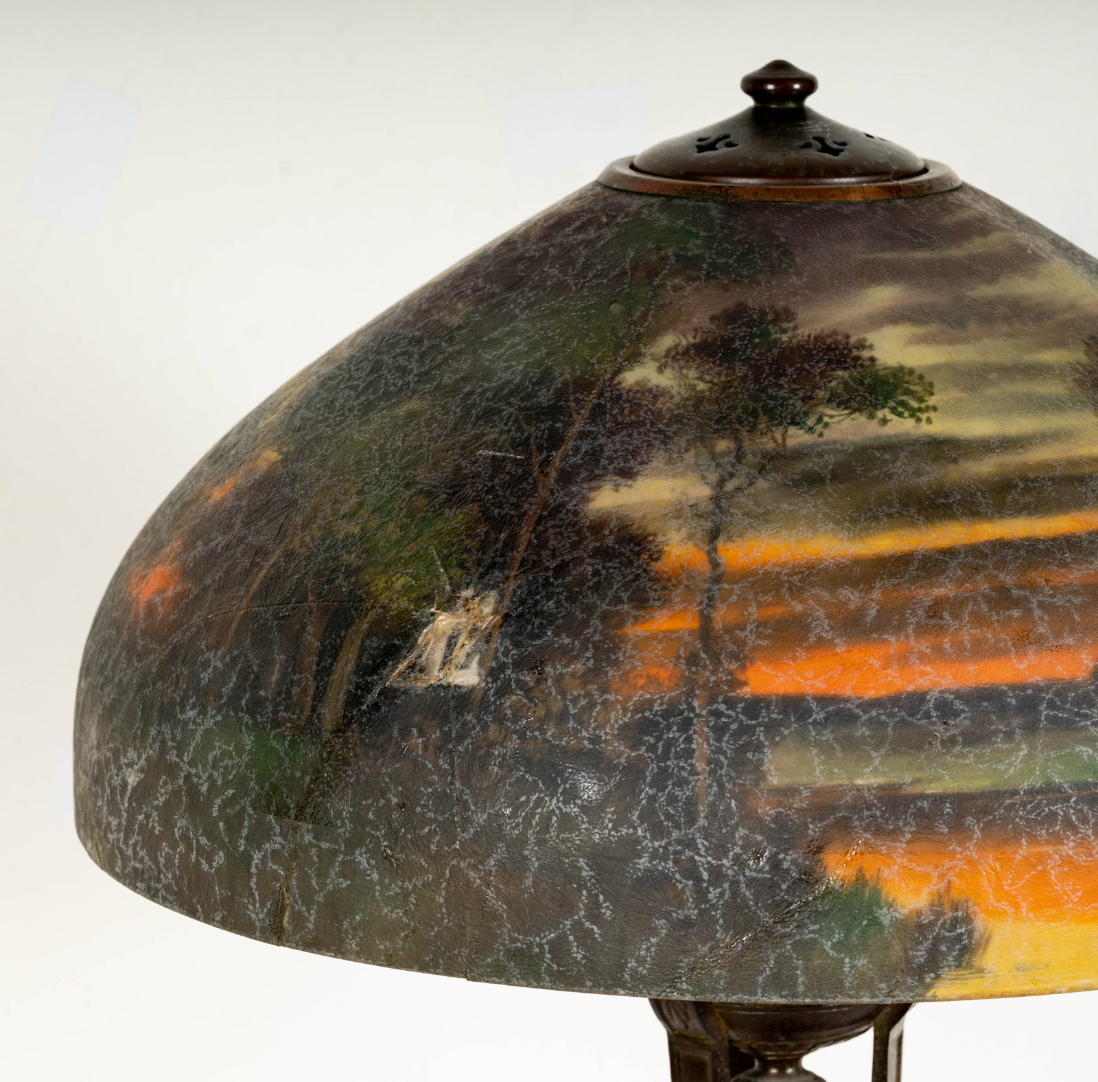 Handel Reverse Painted Table Lamp - 10