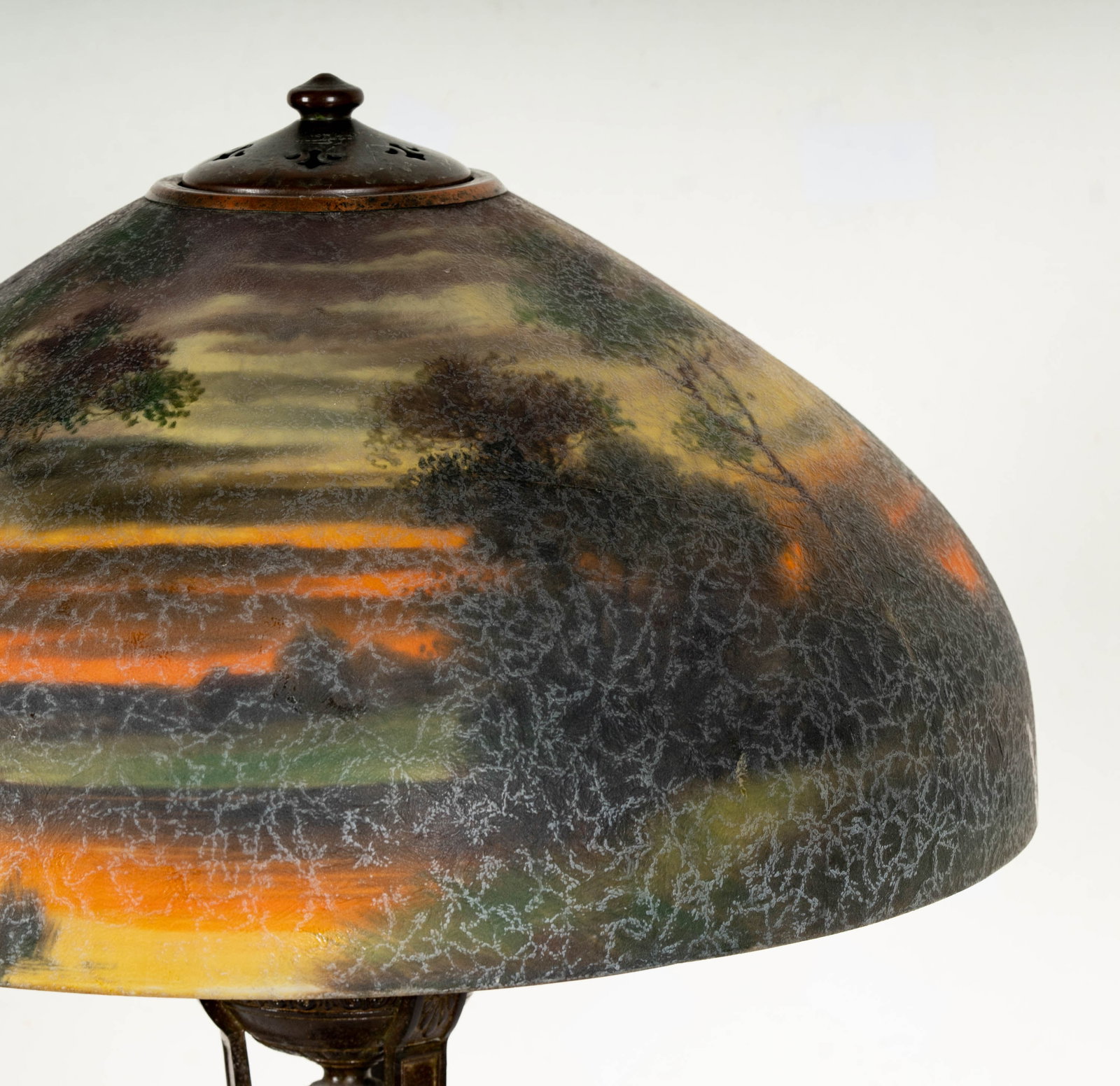 Handel Reverse Painted Table Lamp - 11
