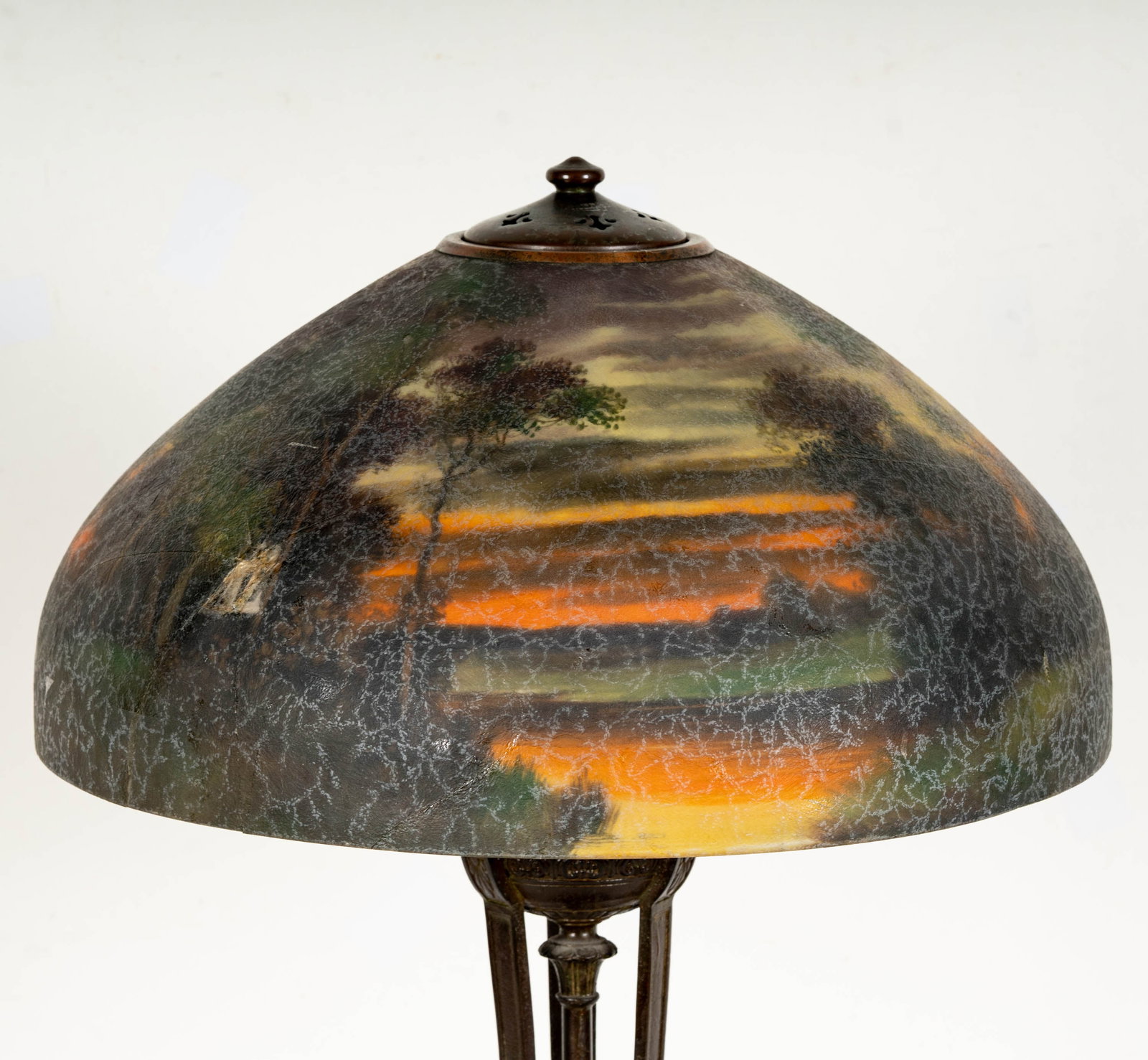 Handel Reverse Painted Table Lamp - 8