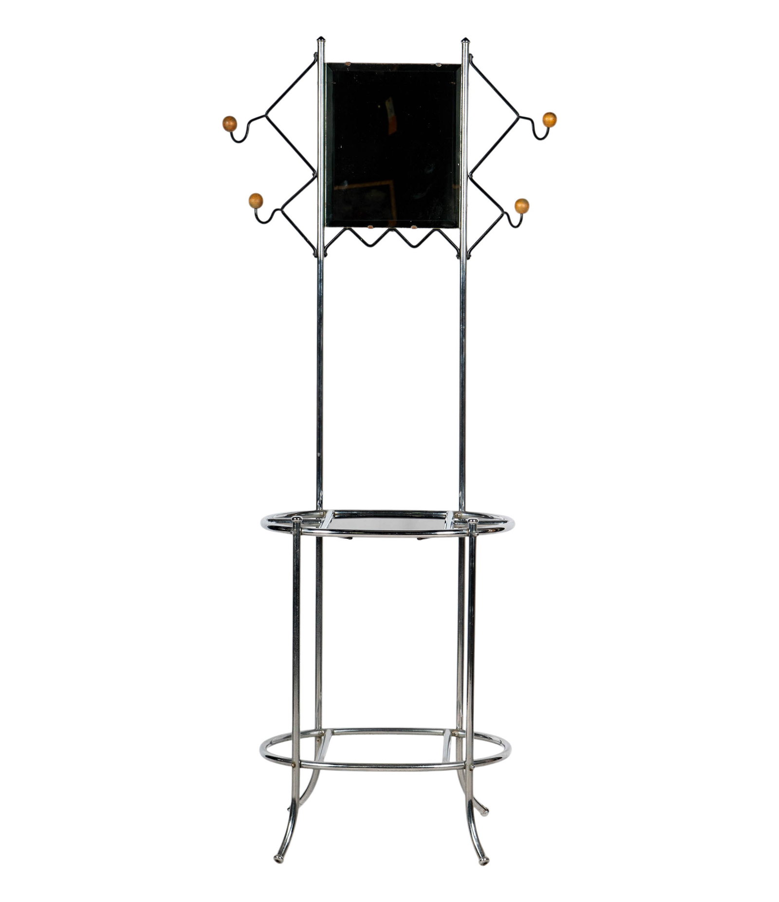 Art Deco Chrome Coat Rack (1 of 8)