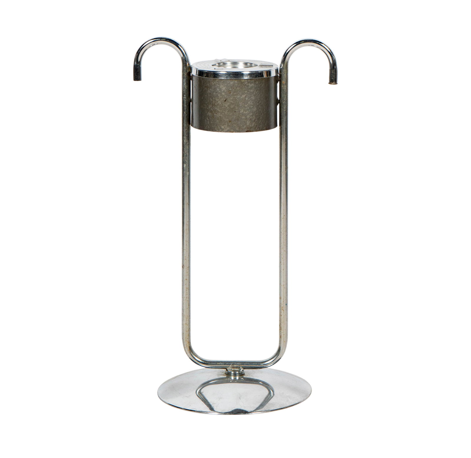 Wolfgang Hoffman Art Deco Smoke Stand: 24 1/2 x 13 1/2 x 10 1/4 in., Provenance: The Estate of Legendary Music Producer Richard Perry, Los Angeles, CA