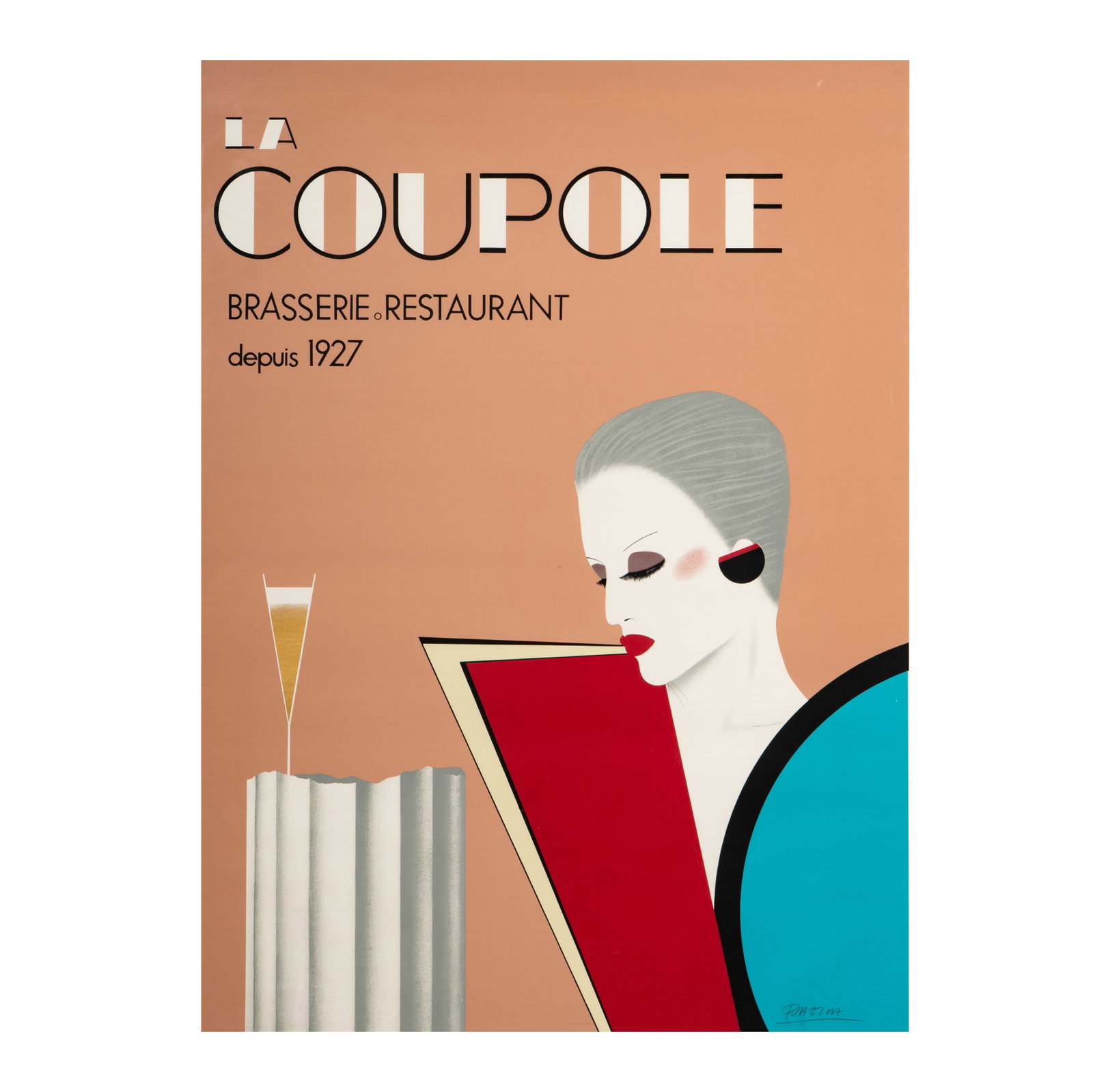 Razzi (Gerard Courbouleix, French 1950): La Coupole Poster (1 of 11)