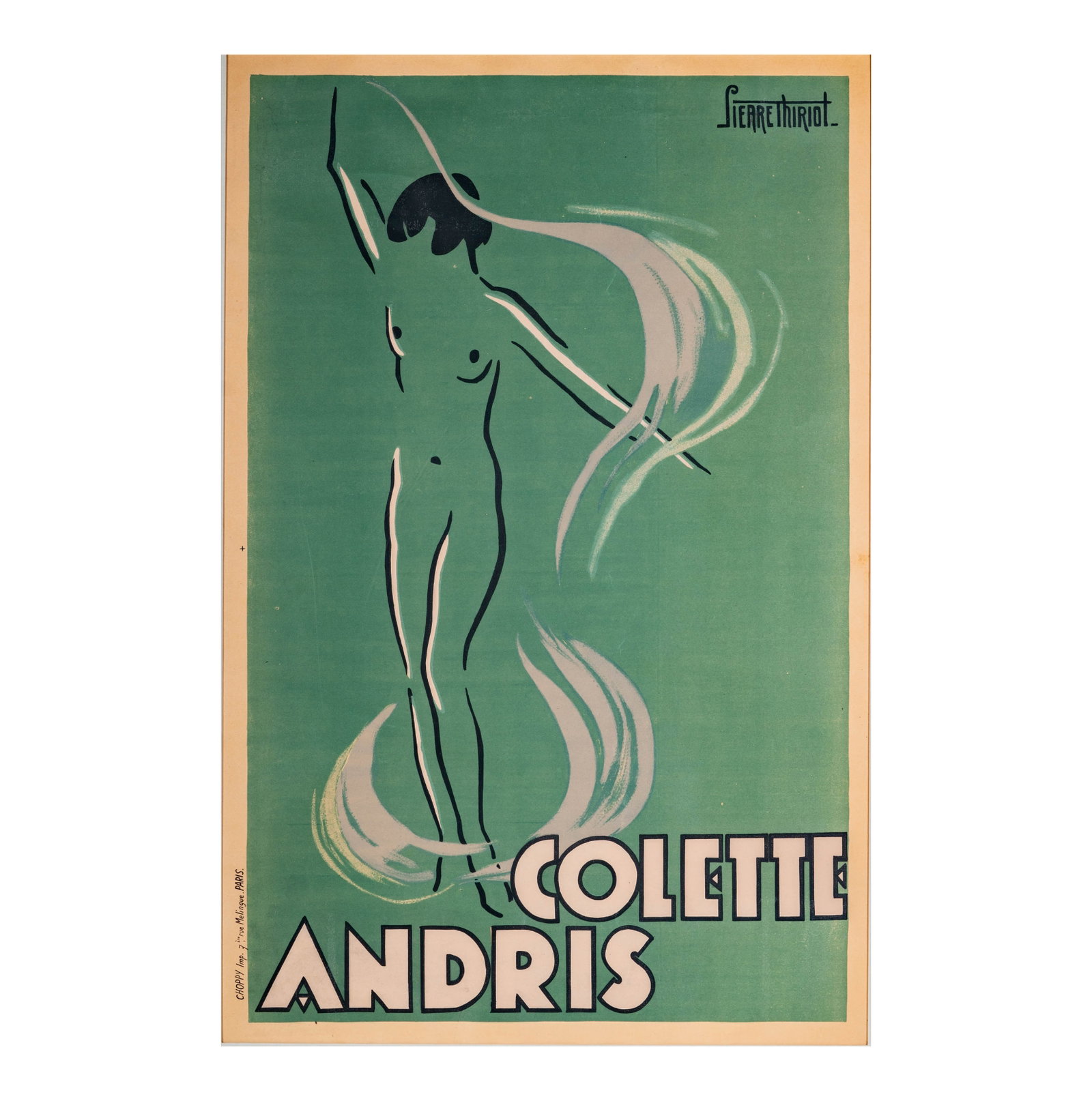 Pierre Thiriot (1904 - 1991 French), Colette Andris Poster (1 of 11)