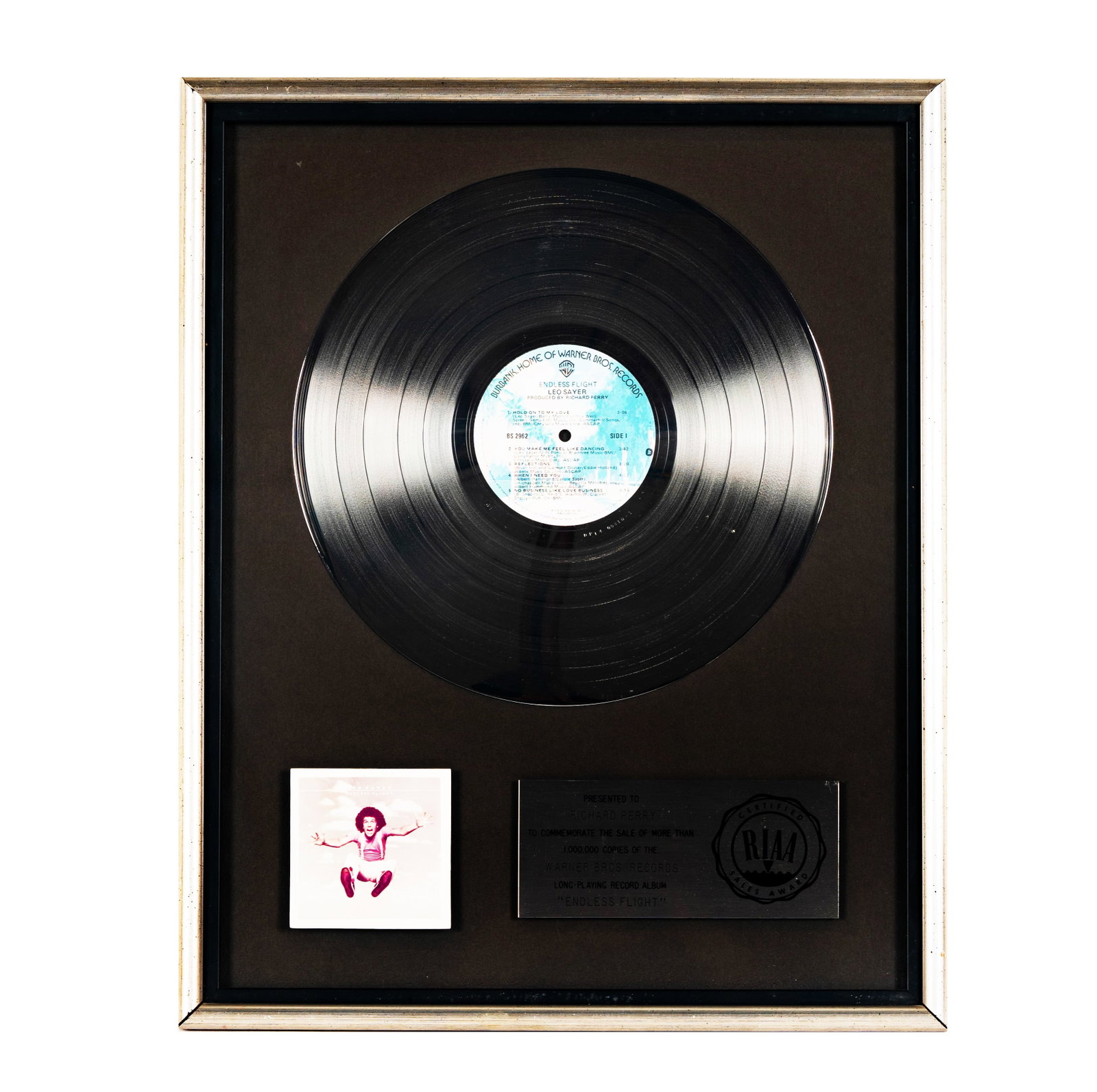 Richard Perry's Platinum Record Leo Sayer 'Endless Flight' (1 of 6)