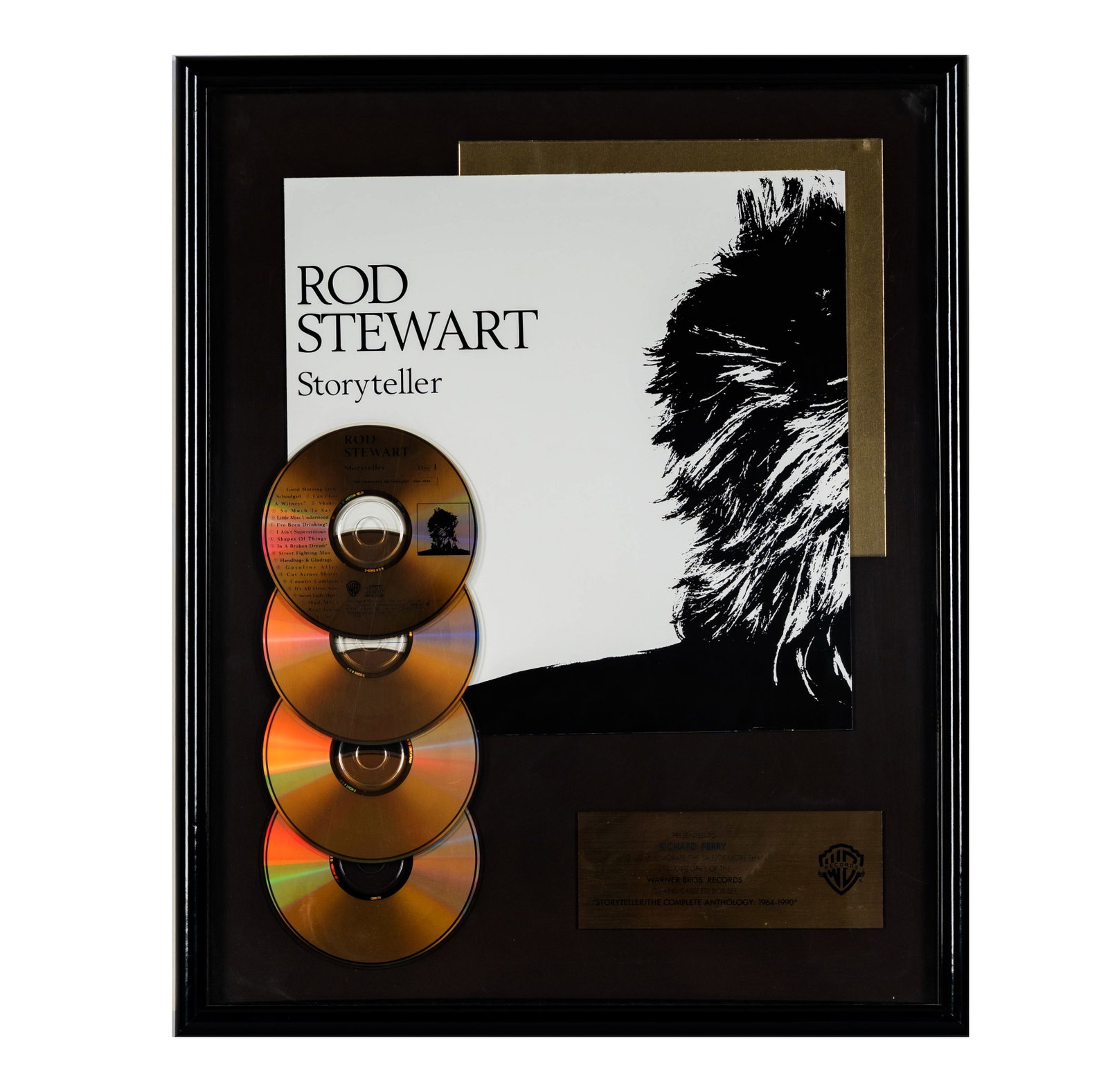 Richard Perry's Hit Record Rod Stewart 'Storyteller, Complete Anthology' (1 of 5)