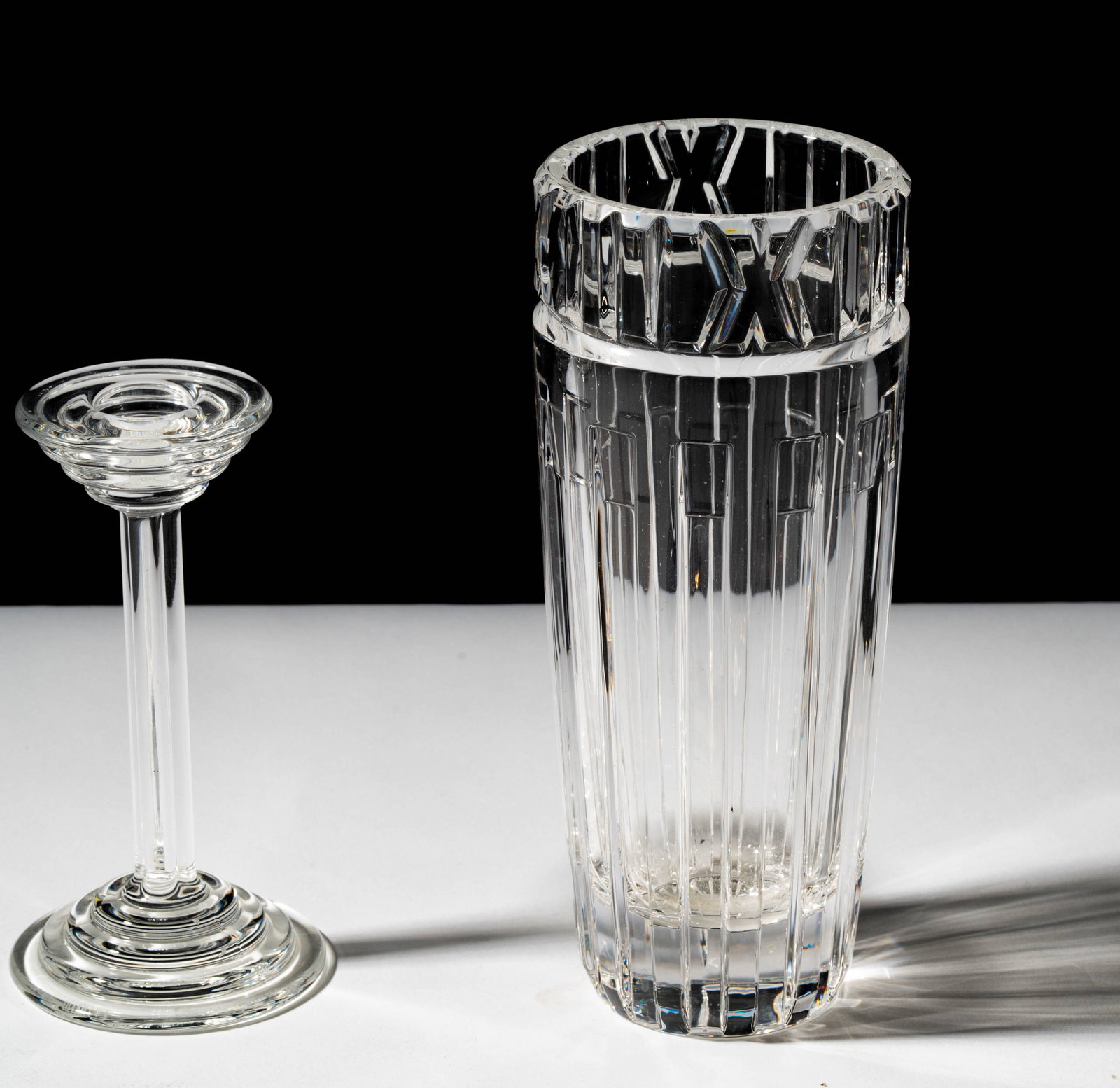 Three Designer Glass Table Articles - 10