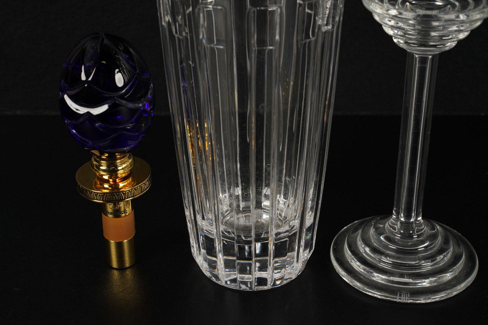 Three Designer Glass Table Articles - 19