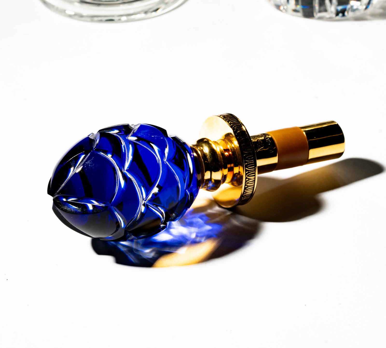 Three Designer Glass Table Articles - 5