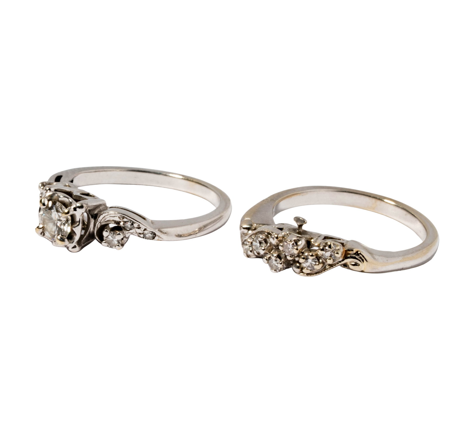 14 Karat White Gold Diamond Rings (1 of 6)