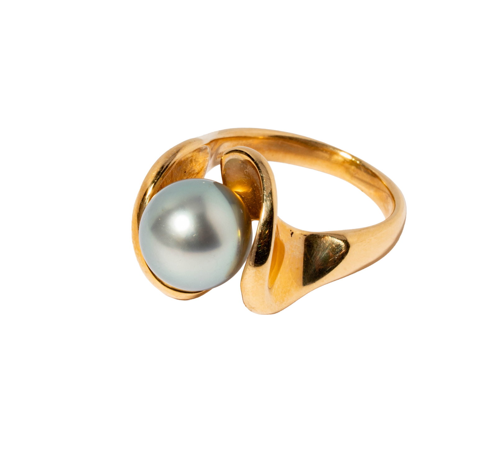 14 Karat Yellow Gold Pearl Ring (1 of 6)