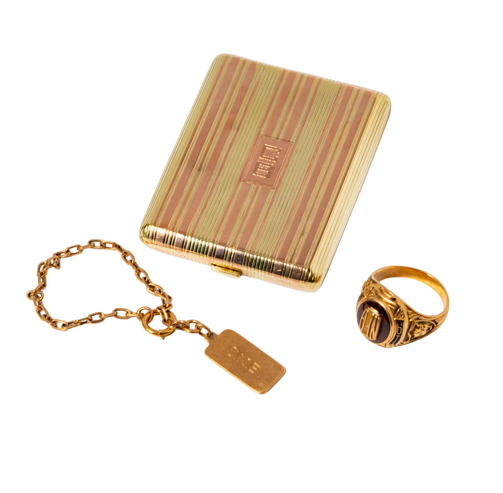 Small Group Of assorted Gold Accessories (1 of 10)