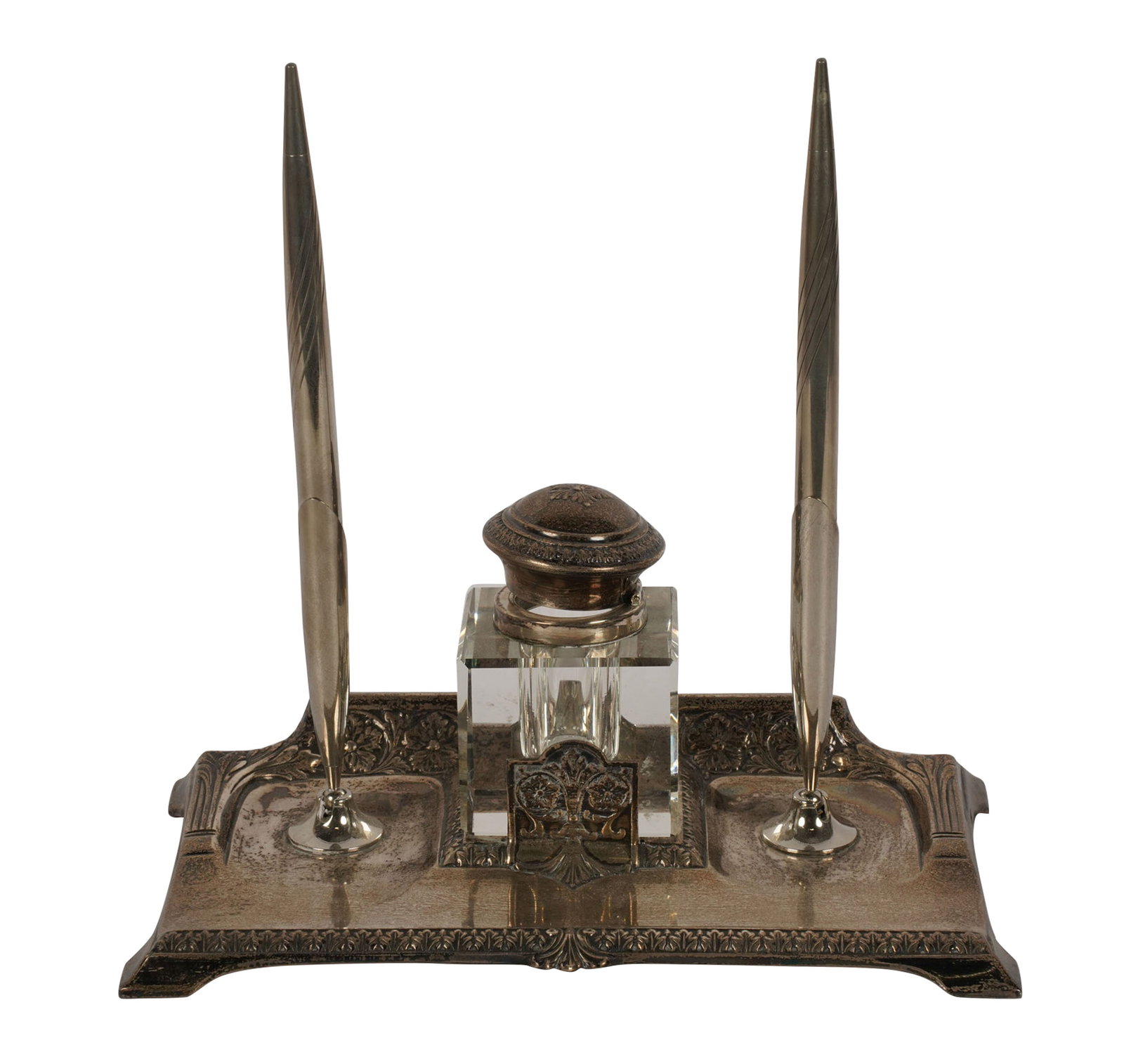 Sterling Silver .900 Inkwell (1 of 11)