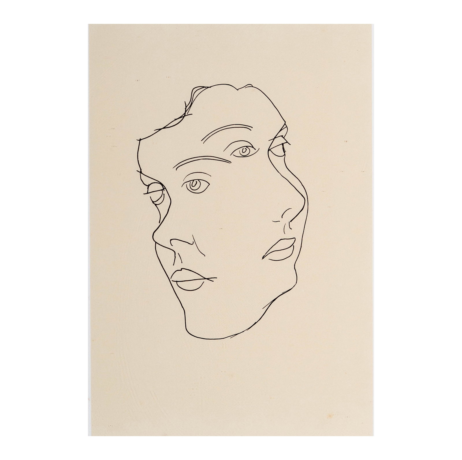 Man Ray, 1890 - 1976, The Six Seeing Masks (1 of 8)