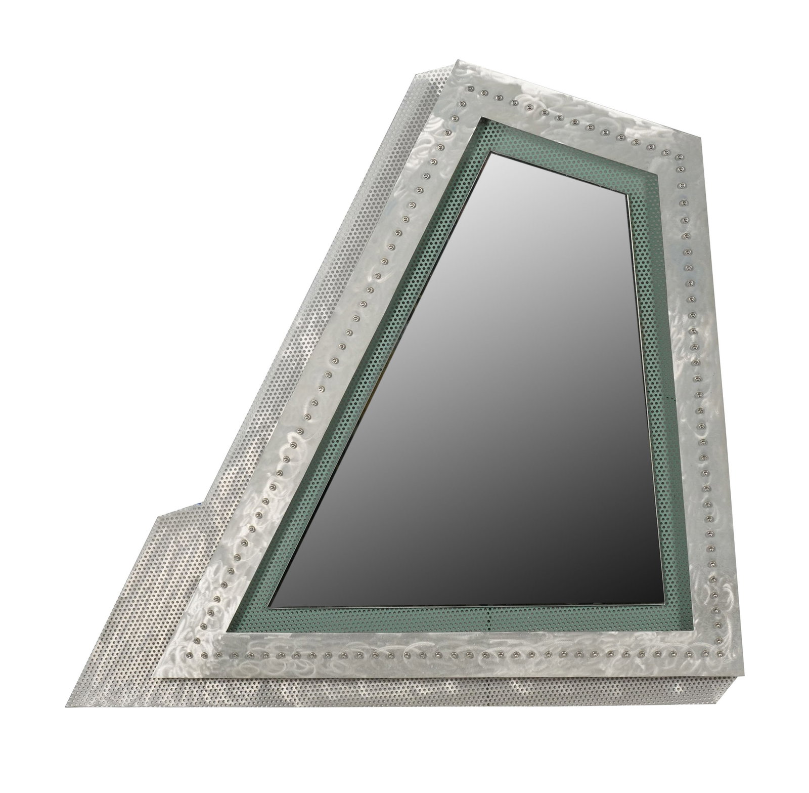 Modern Metal Mirror (1 of 8)