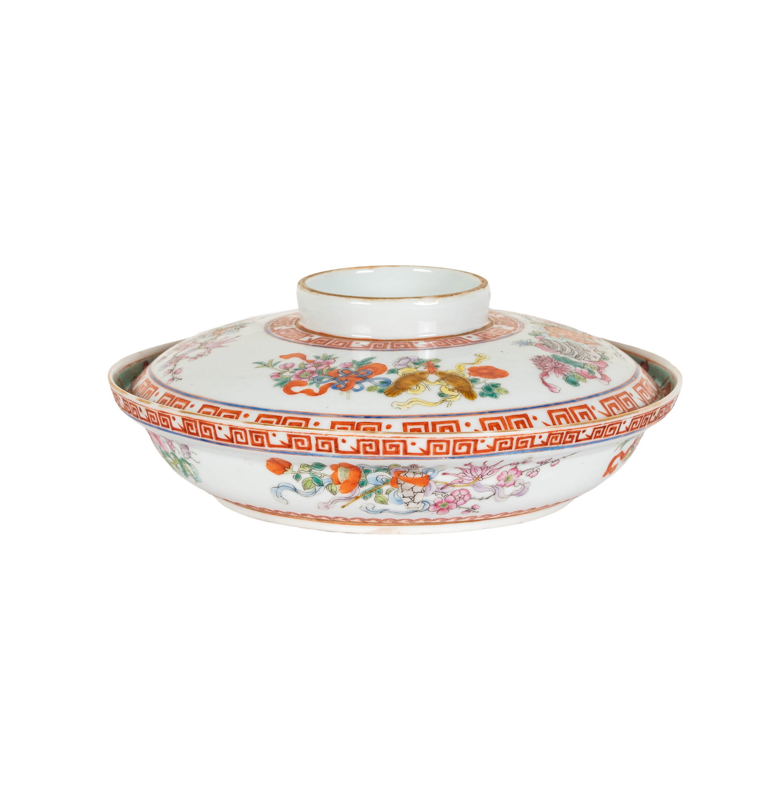 Chinese Porcelain Covered Bowl (1 of 10)