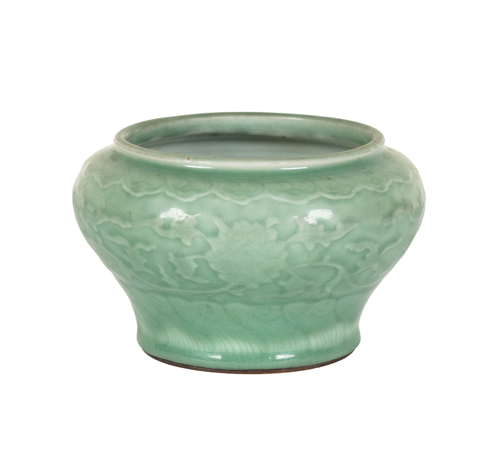 Chinese Celadon Glazed Vase (1 of 6)